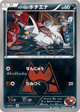 マグマ団のポチエナ
