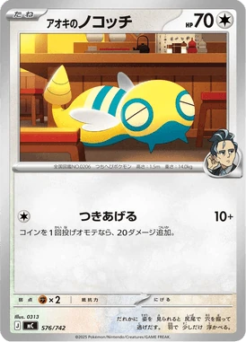 アオキのノコッチ
