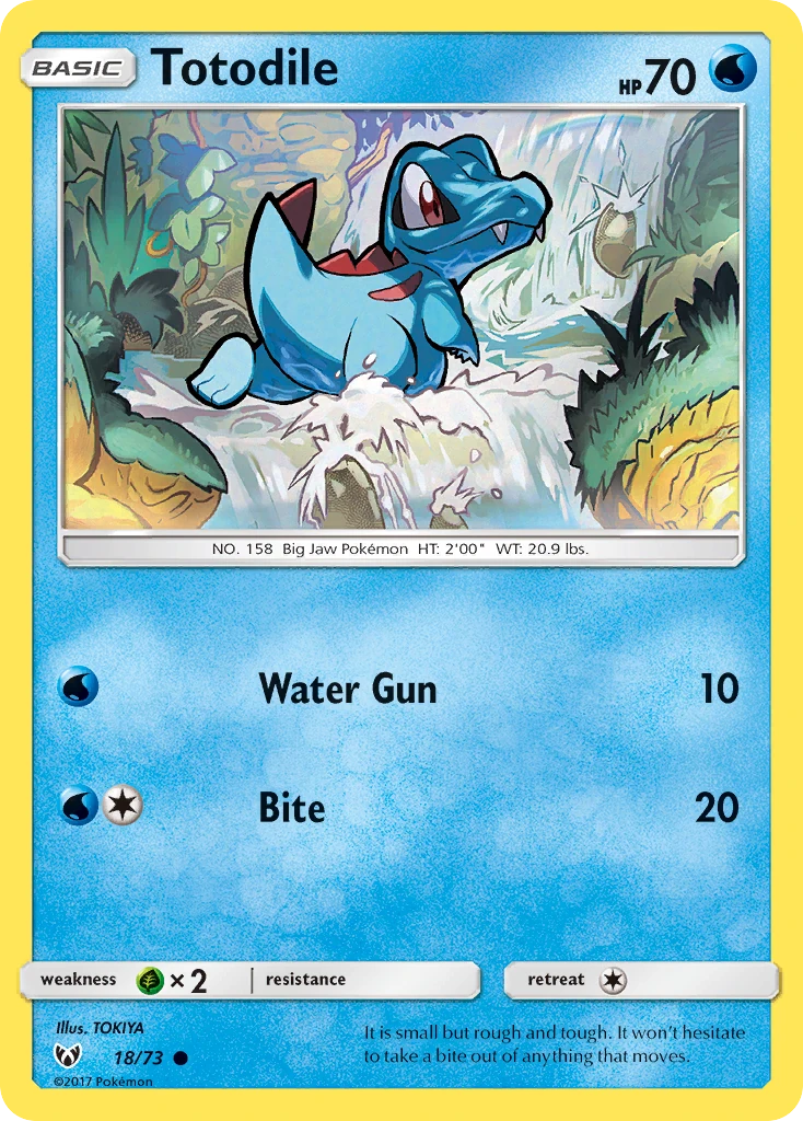 Totodile 18/73