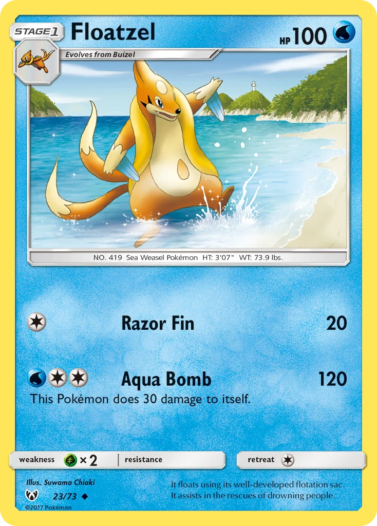 Floatzel 23/73