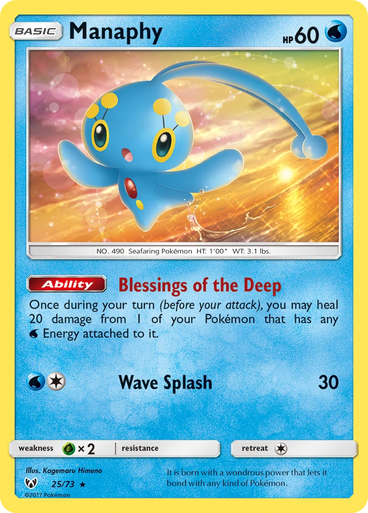 Manaphy 25/73