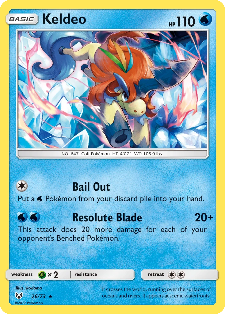 Keldeo 26/73