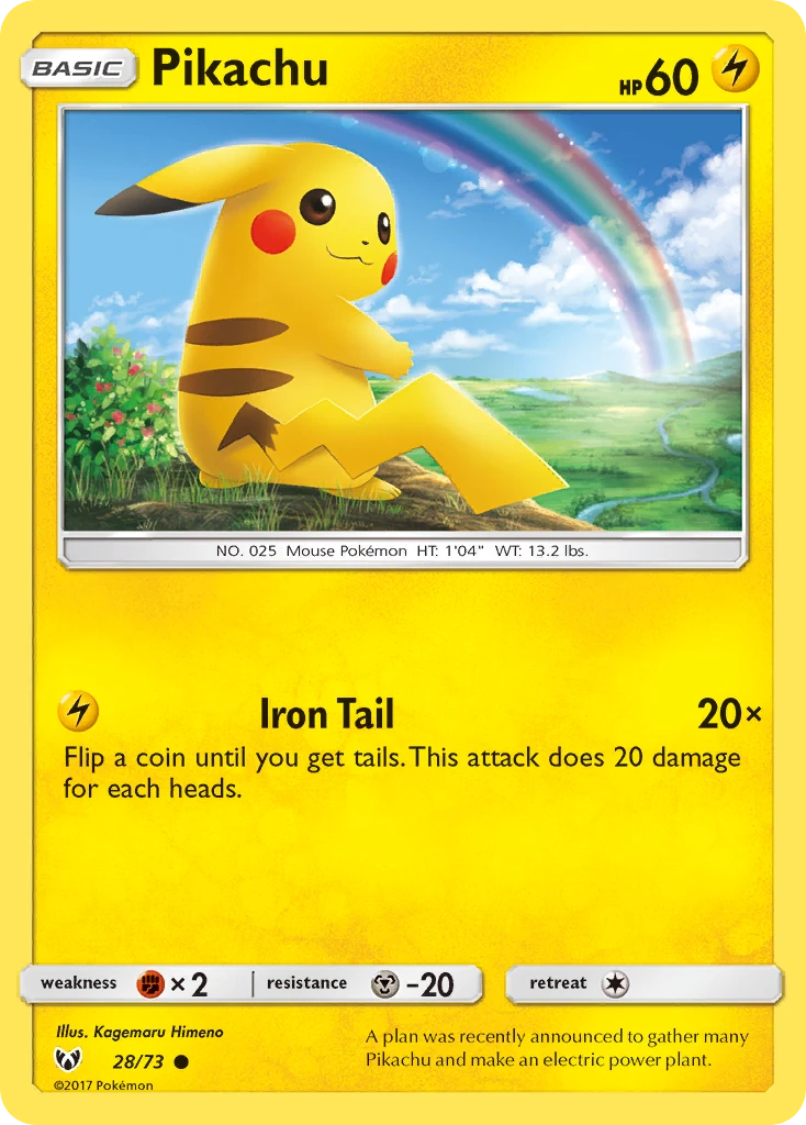 Pikachu 28/73