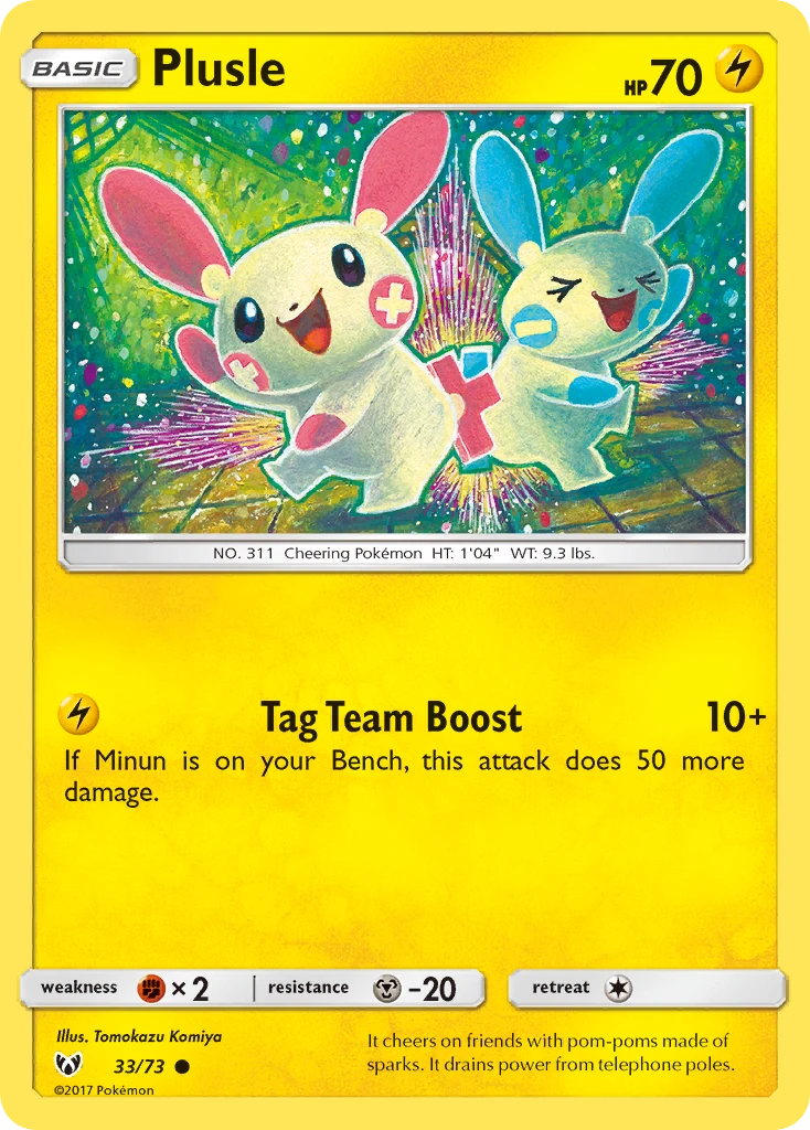 Plusle 33/73