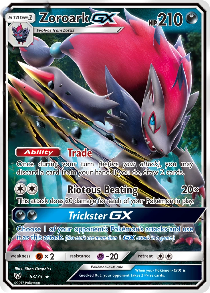 Zoroark GX 53/73