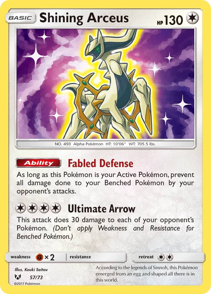 Shining Arceus 57/73