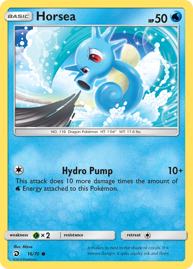 Horsea 16/70
