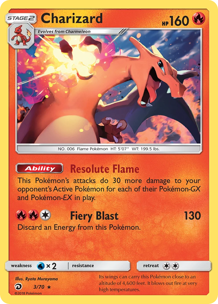 Charizard 3/70