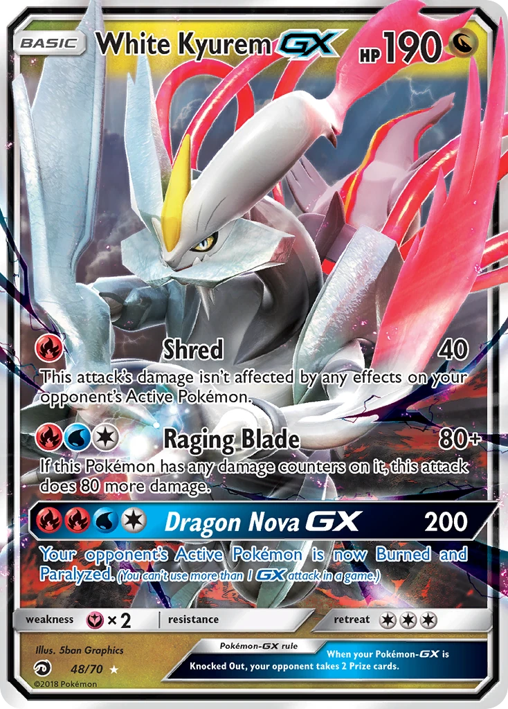 White Kyurem GX 48/70