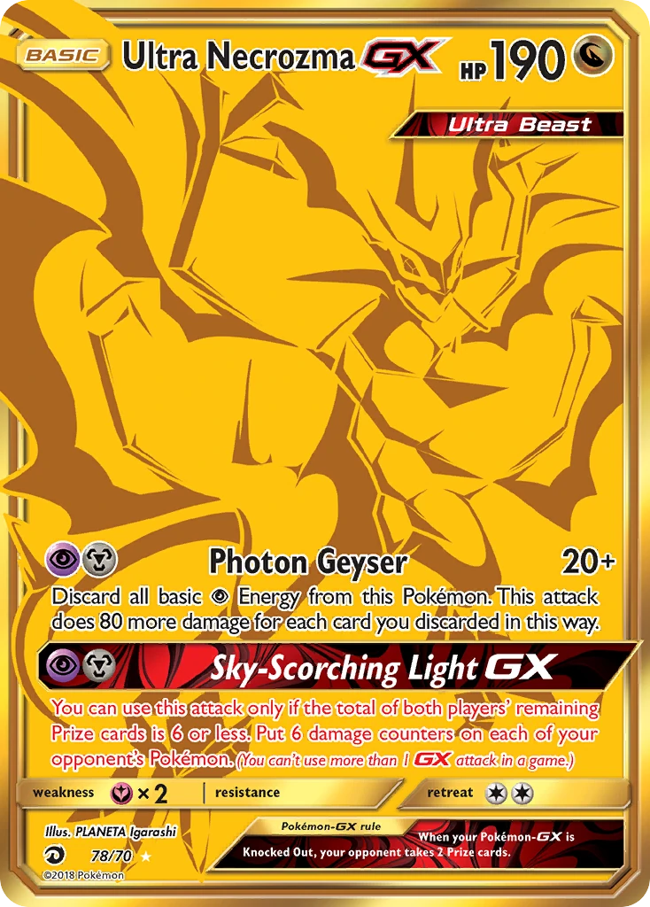 Ultra Necrozma GX 78/70