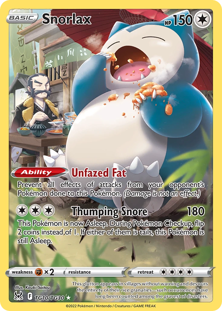 Snorlax TG10/30