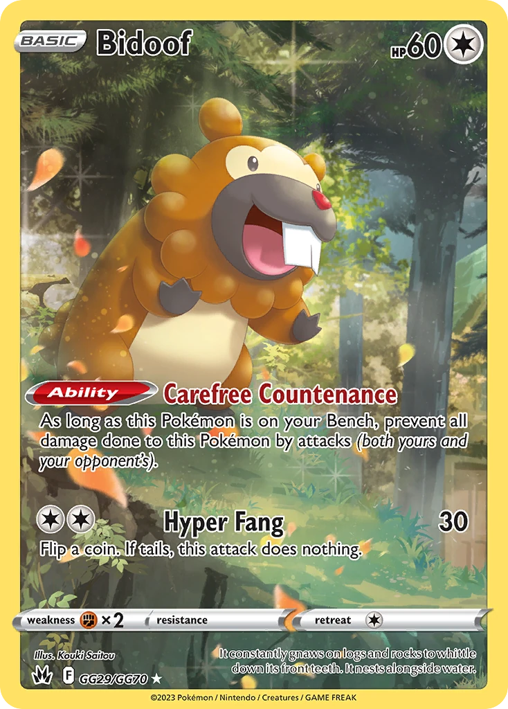 Bidoof GG29/70