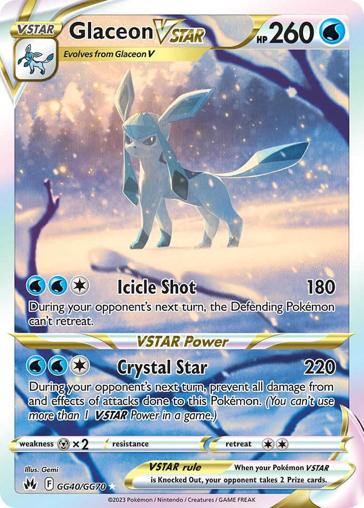 Glaceon VSTAR GG40/70