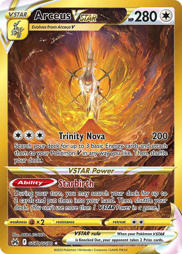 Arceus VSTAR GG70/70