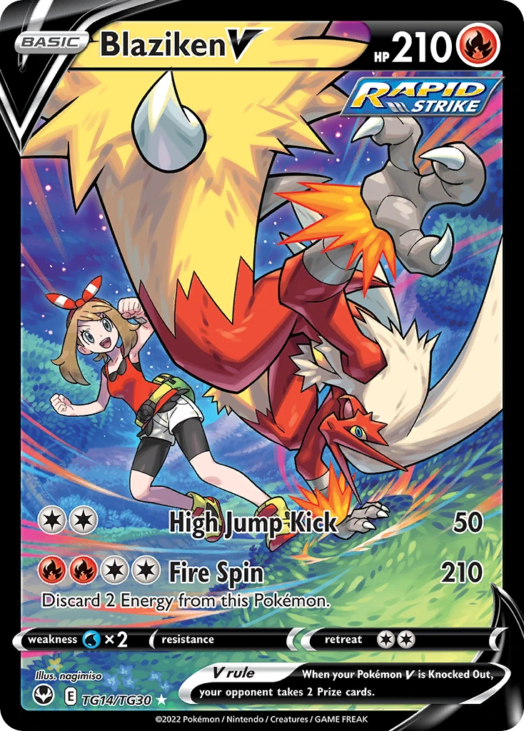 Blaziken V TG14/30
