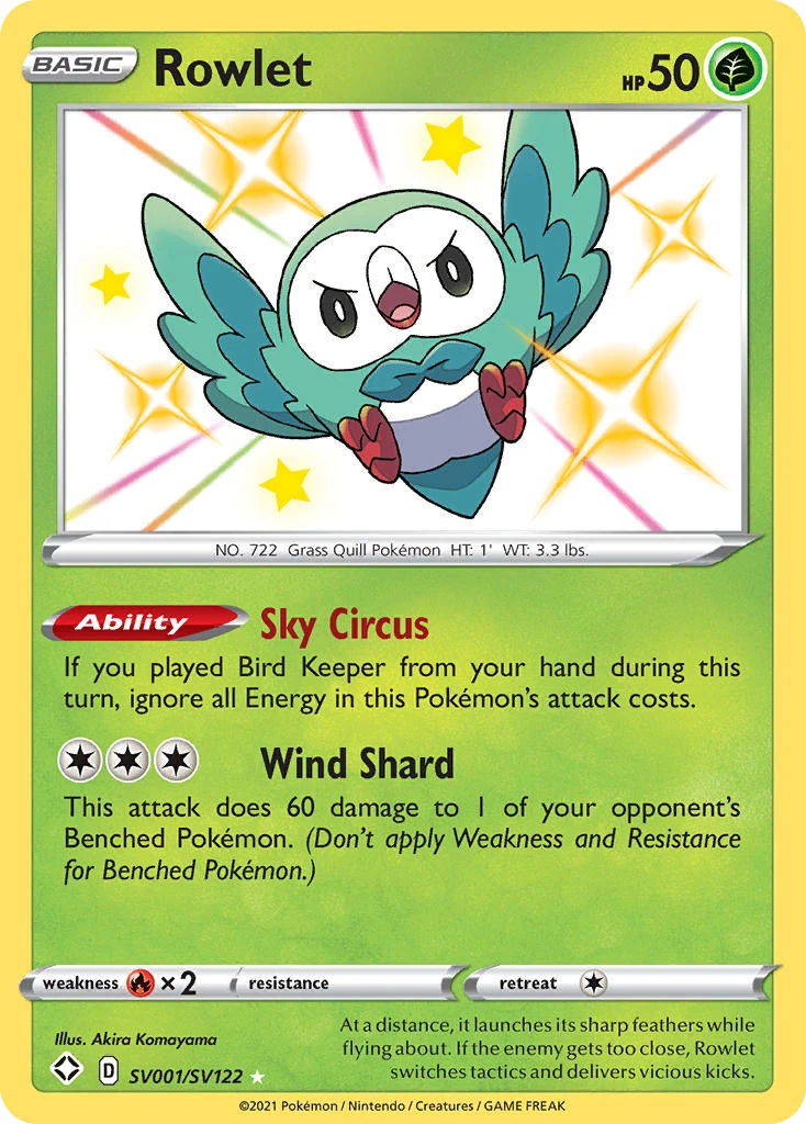 Rowlet SV001/122