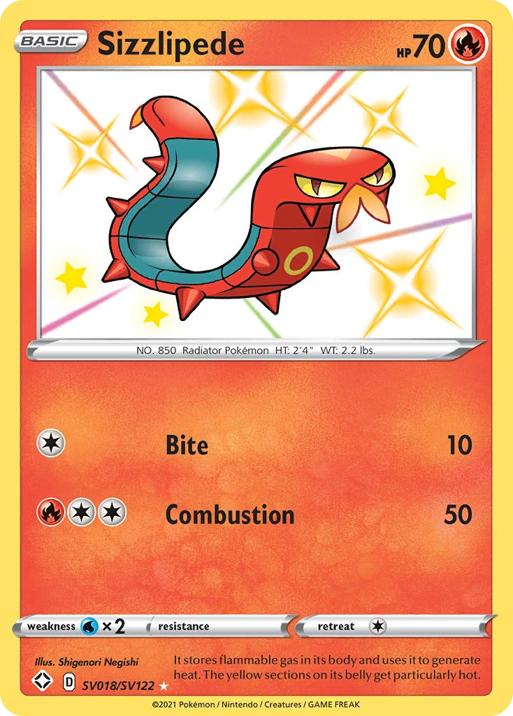Sizzlipede SV018/122