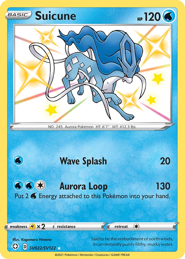 Suicune SV022/122