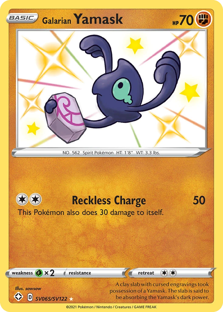 Galarian Yamask SV065/122