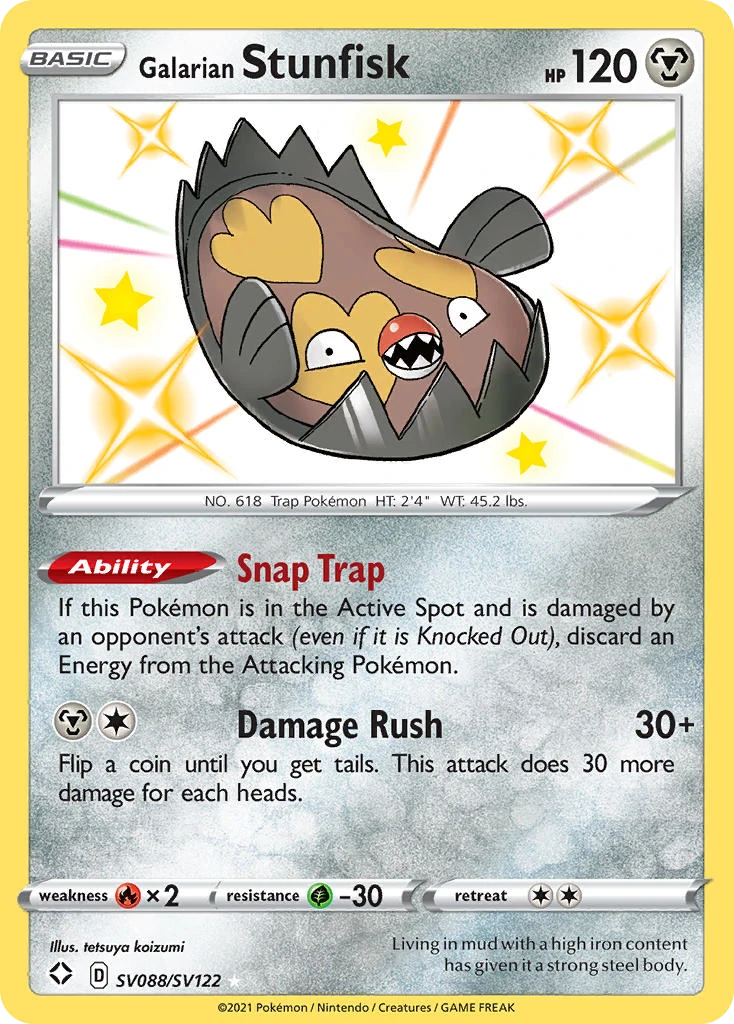 Galarian Stunfisk SV088/122
