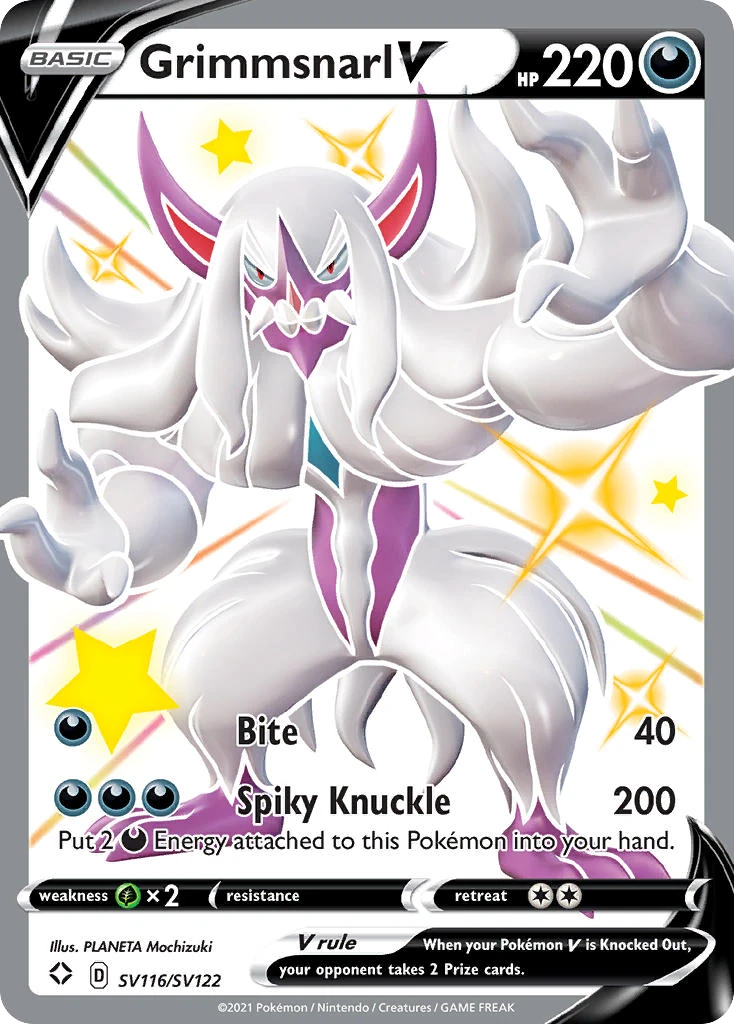 Grimmsnarl V SV116/122