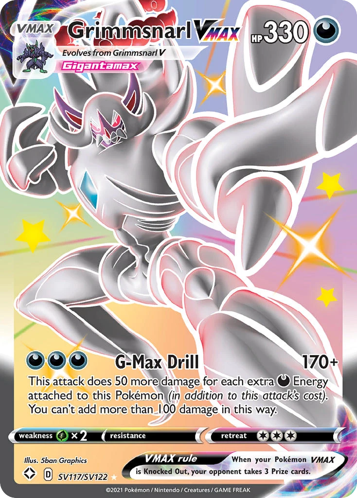 Grimmsnarl VMAX SV117/122