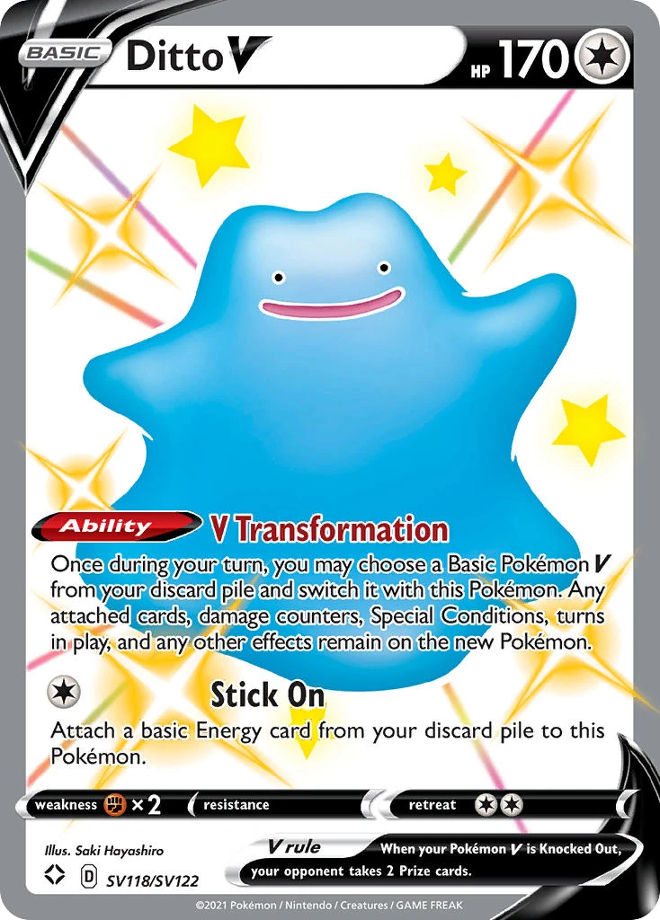 Ditto V SV118/122