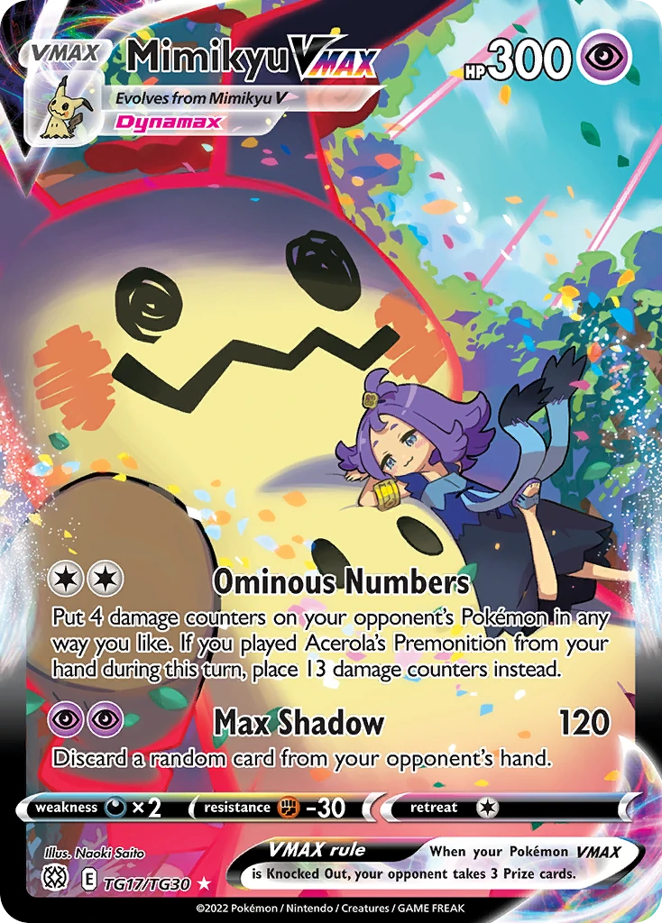 Mimikyu VMAX TG17/30