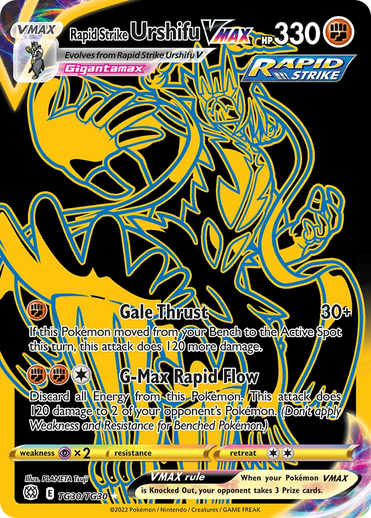 Rapid Strike Urshifu VMAX TG30/30