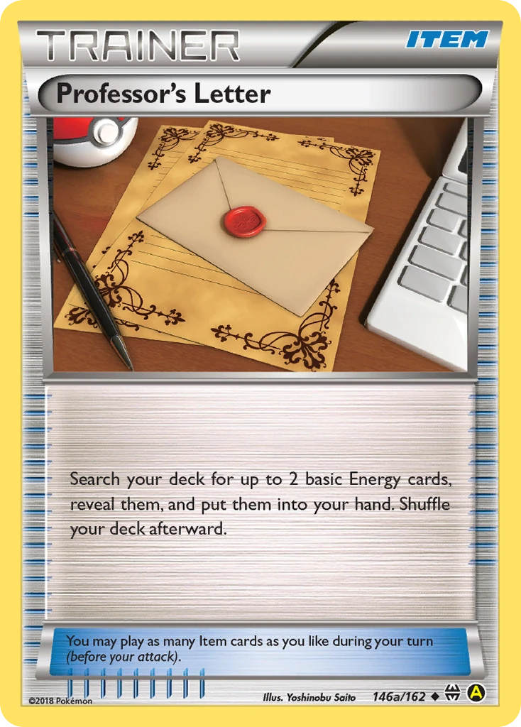 Professor's Letter 146a/162