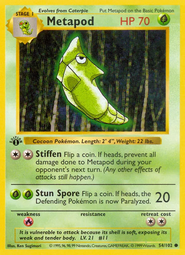 Metapod 54/102