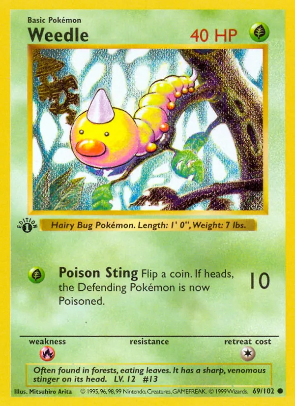 Weedle 69/102