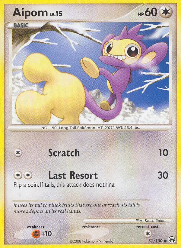 Aipom 51/100