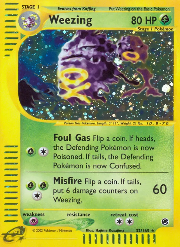 Weezing 32/165