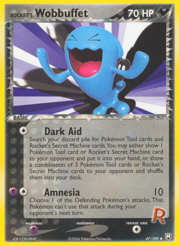 Rocket's Wobbuffet 47/109