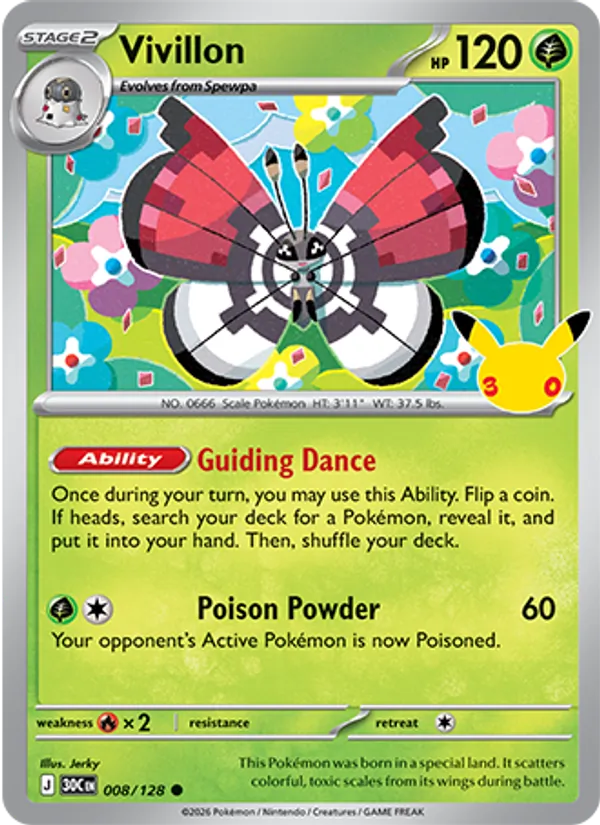 Vivillon 008/128