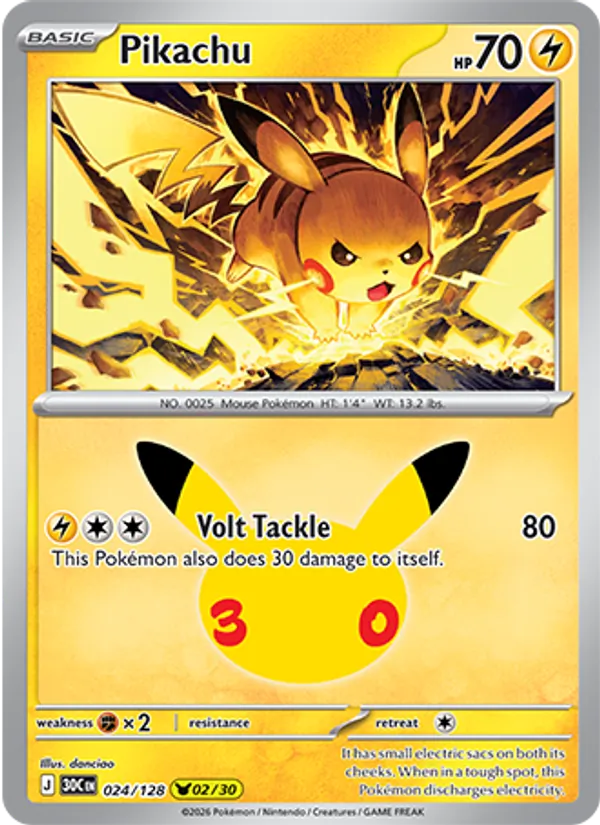 Pikachu 024/128