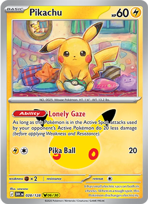 Pikachu 028/128