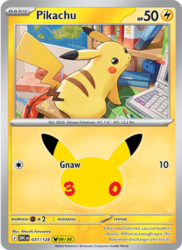 Pikachu 031/128