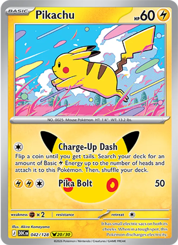 Pikachu 042/128