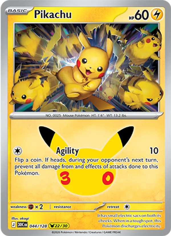 Pikachu 044/128
