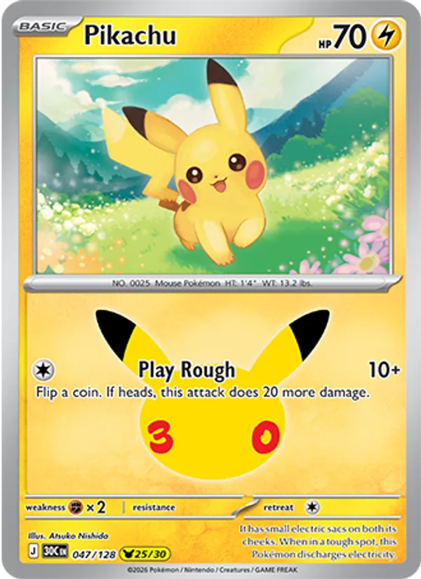 Pikachu 047/128