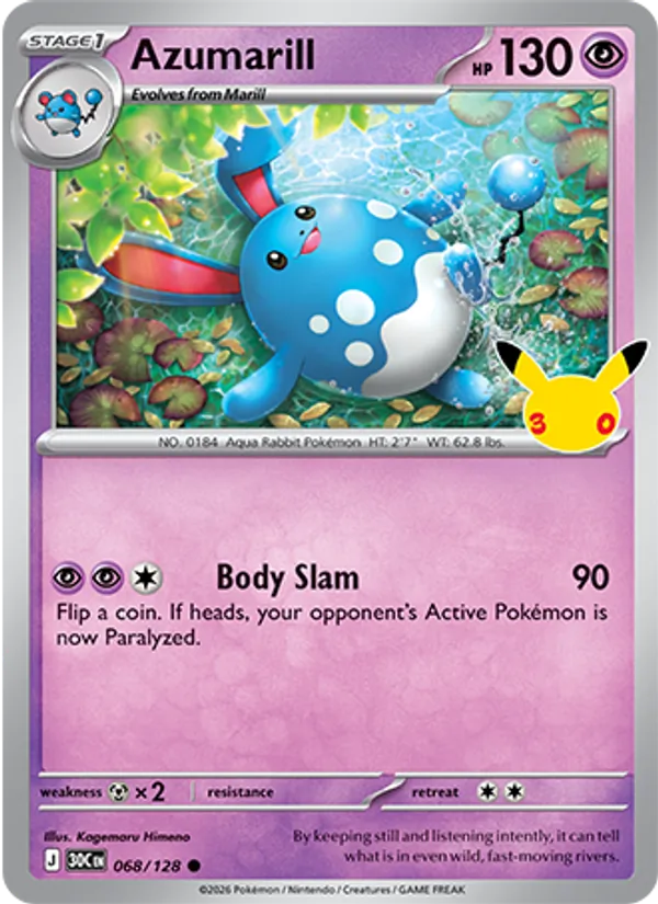 Azumarill 068/128