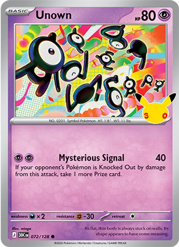 Unown 072/128