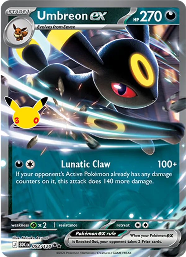 Umbreon ex 092/128