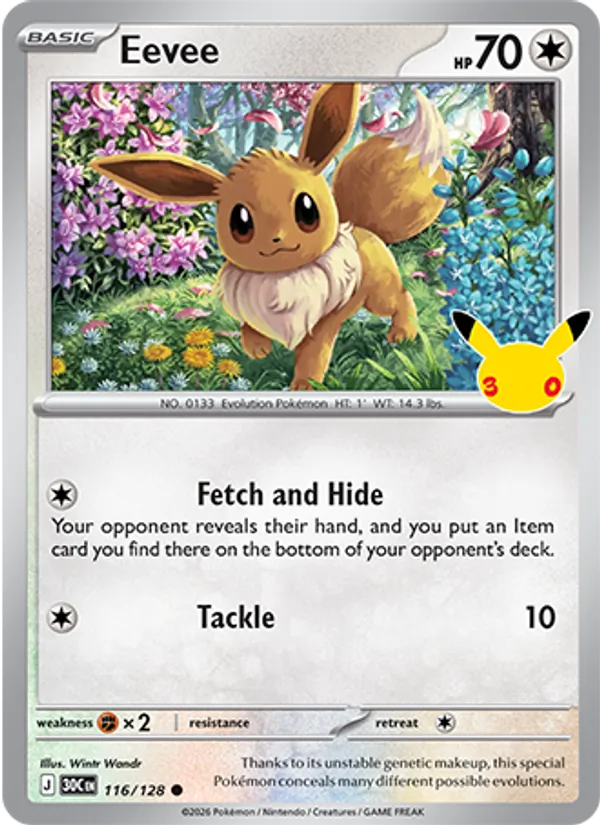 Eevee 116/128
