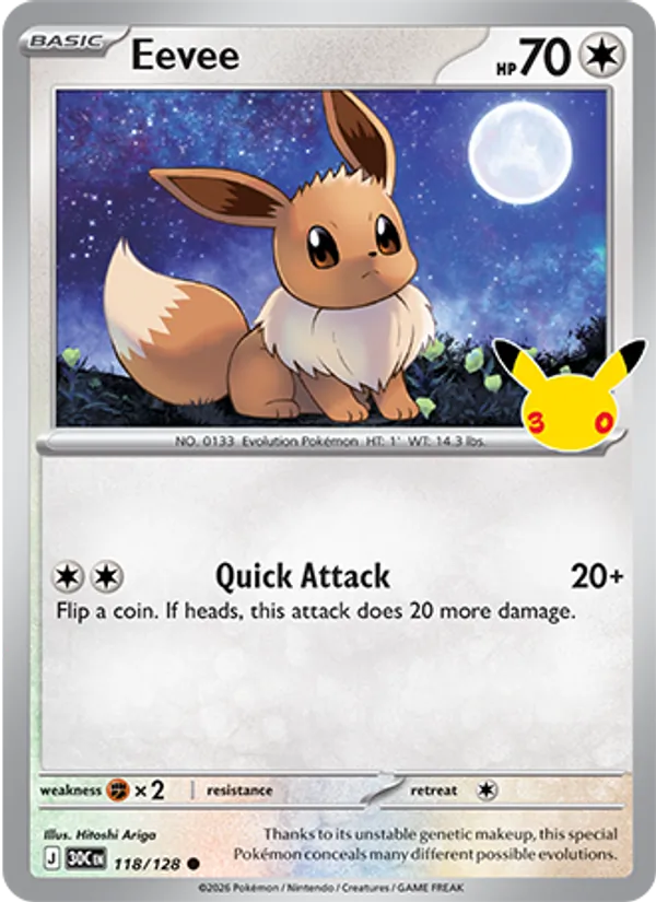 Eevee 118/128