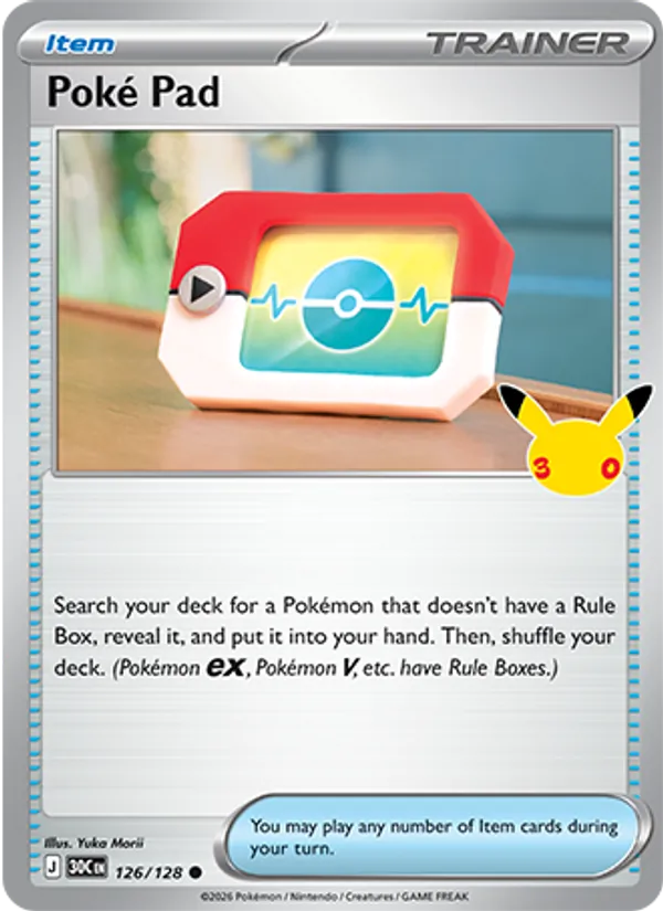 Poké Pad 126/128
