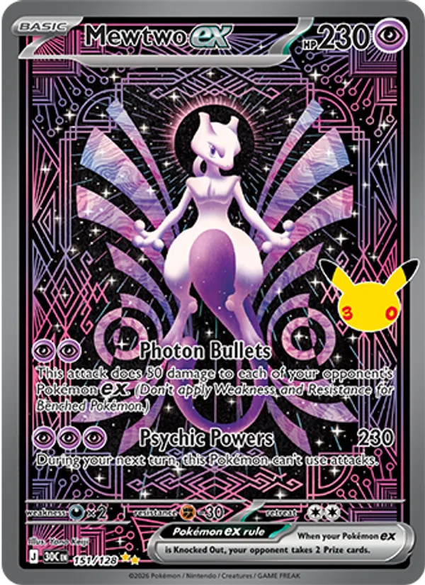 Mewtwo ex 151/128
