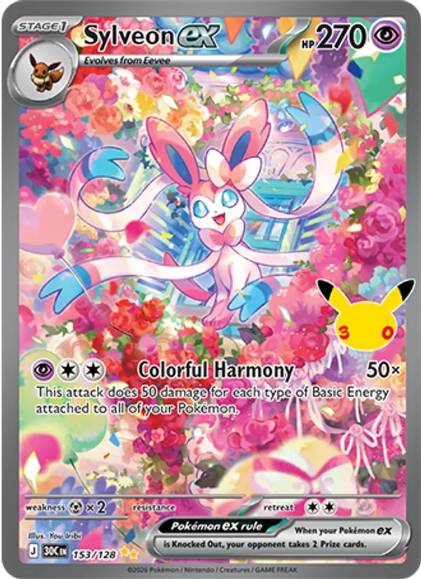 Sylveon ex 153/128